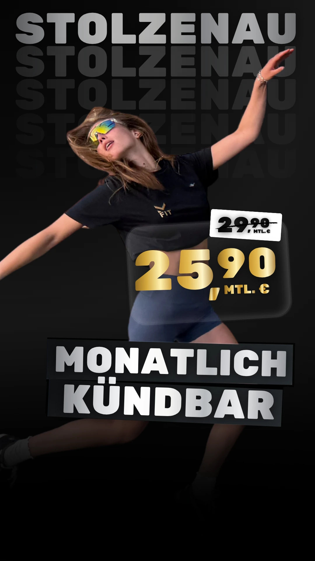 MFit Stolzenau: monatlich kündbar für 25,90 € mtl. statt 29,90 € mtl.